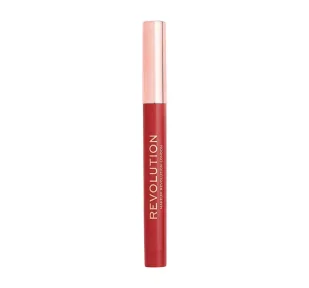 Makeup Revolution Velvet Kiss szminka nawilżająca w w pisaku odcień Ruby 1,2 g - Szminki - miniaturka - grafika 1