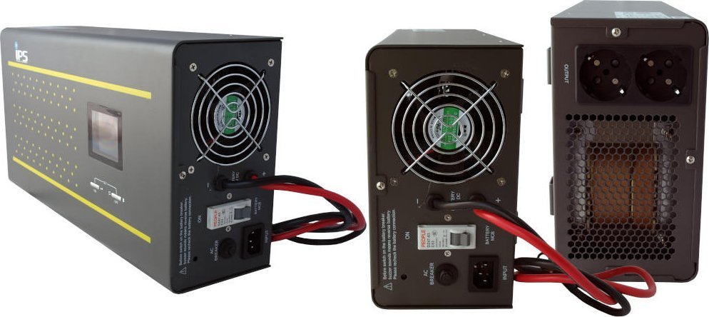 IPS-UPS IPS600-SIN-WM - Zasilacz awaryjny z czystym sinusem, 600W, 230V, montaż na ścianę Wall Mount
