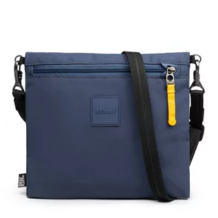 Torby podróżne - Torba miejska antykradzieżowa Pacsafe Go Crossbody Pouch 3,5L Coastal Blue - grafika 1