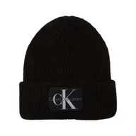 Czapki męskie - CALVIN KLEIN JEANS Czapka | z dodatkiem wełny - miniaturka - grafika 1