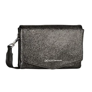 TOM TAILOR Denim Quinn damska torebka z klapką, torba na ramię, mała, czarny, S - Torebki damskie - miniaturka - grafika 1