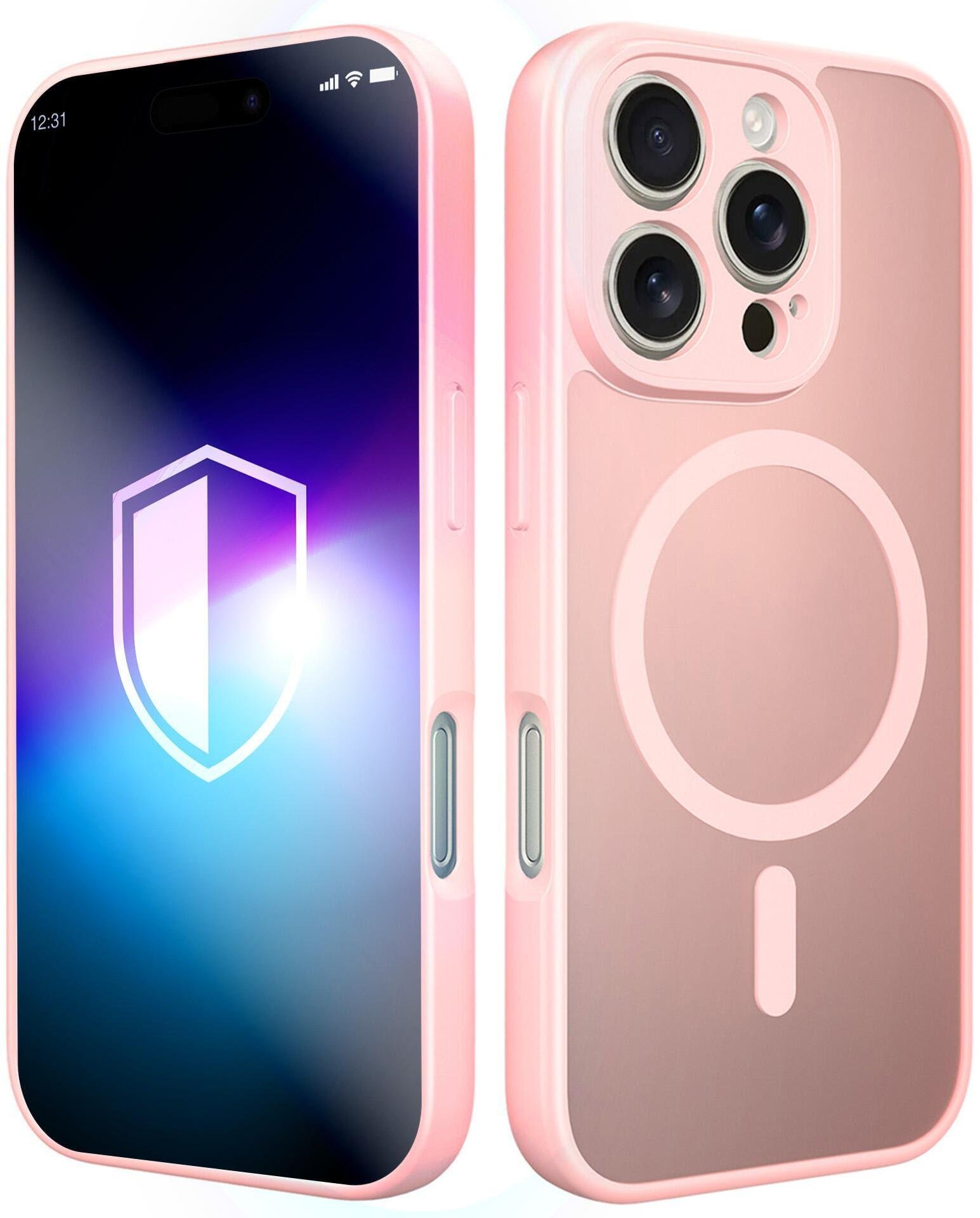3MK Apple iPhone 16 Pro Max - 3mk Misty MagCase Pink