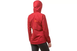 RONHILL Wodoodporna kurtka biegowa damska TECH GORE-TEX MERCURIAL JACKET jam/flame - Kurtki i kamizelki sportowe damskie - miniaturka - grafika 3