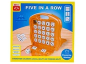 Gry planszowe - Logiczna Gra Planszowa Five In A Row, 5 Kostek W Rzędzie Kości - miniaturka - grafika 1