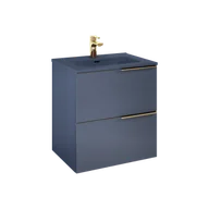 Szafki łazienkowe - ELITA SOHO 60 2S NAVY BLUE MATT PDW SZAFKA PODUMYWALKOWA PODWIESZANA 169082 - miniaturka - grafika 1