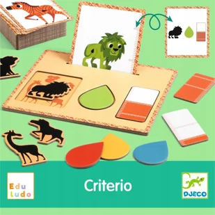 Djeco Djeco Edukacinis žaidimas - Eduludo - Kriterijai - Zabawki interaktywne dla dzieci - miniaturka - grafika 1