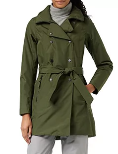 Helly Hansen Helly-Hansen Damski W Welsey II trencz izolowana wodoodporna wiatroszczelna oddychająca kurtka, użytkowy zielony, L 53314 - Kurtki damskie - miniaturka - grafika 1