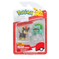 Figurki dla dzieci - PKW - Battle Figure 2 Pack (Litleo & Bulbasaur #5) W19 - miniaturka - grafika 1