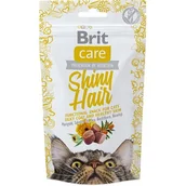 Przysmaki dla kotów - Brit Care Kot Care Cat Snack Shiny Hair 50g - miniaturka - grafika 1
