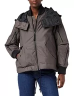 Kurtki damskie - G-STAR RAW Damska kurtka bomber, szary (Carbid C442-974), M - miniaturka - grafika 1