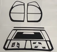 Akcesoria motoryzacyjne - CITROEN C4 PICASSO OKLEINY KOKPITU DEKORACJA DESKI PIANO BLACK DEKORY 3D NAKLEJKI FOLIA - miniaturka - grafika 1