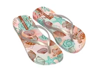 Klapki i japonki damskie - Ipanema Verao Tropical FEM klapki damskie, różowe/perłowe różowe, 37 EU, Pink Pearly Pink, 37 EU - miniaturka - grafika 1