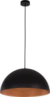 Lampy sufitowe - Sigma SFERA 35 Czarny/miedziany 1 zwis - Żyrandol/lampa wisząca 1x E27 (max 60W) (30144) - miniaturka - grafika 1