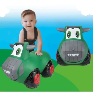 Jamara Fendt traktor z pompką, nie zawiera BPA, do 50 kg, wspomaga zmysł równowagi/funkcje motoryczne, lusterka boczne służą jako trzymanie, łatwe w utrzymaniu, wytrzymałe/odporne 460598 - Jeździki dla dzieci - miniaturka - grafika 1