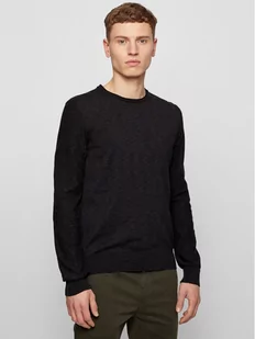 Boss Sweter Amiox 50443391 Czarny Slim Fit - Swetry damskie - miniaturka - grafika 1