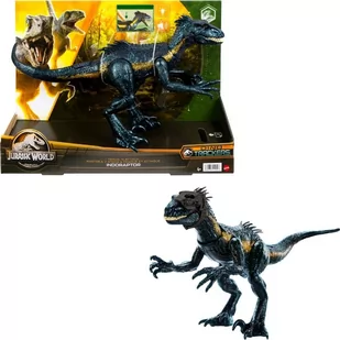 Jurassic World Indoraptor Superatak Figurka światła i dźwięki HKY11 - Figurki dla dzieci - miniaturka - grafika 1