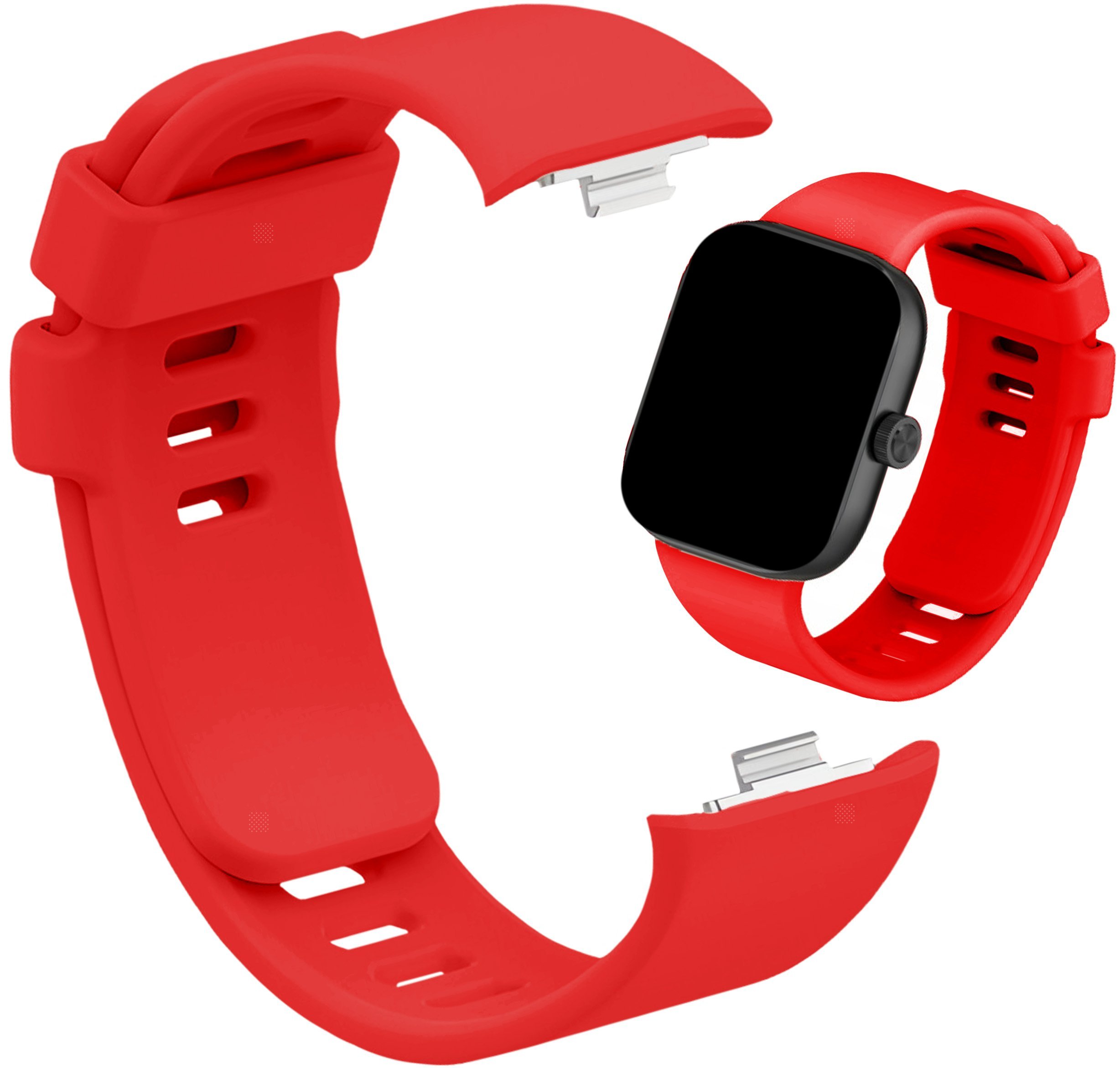 ChronSmarta Pasek ChronSmarta do smartband'a Xiaomi Smart Band 9 Pro / Redmi Watch 5 Czerwony