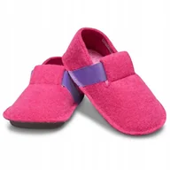 Kapcie damskie - Kapcie Papcie Dziecięce Wsuwane Domowe Crocs 33,5 - miniaturka - grafika 1