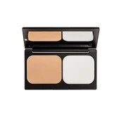 Podkłady do twarzy - Korres Podkład korygujący w kompakcie Activated Charcoal SPF 20 ACCF1 - miniaturka - grafika 1