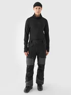 Spodnie narciarskie - 4F Spodnie narciarskie w kolorze czarnym - miniaturka - grafika 1