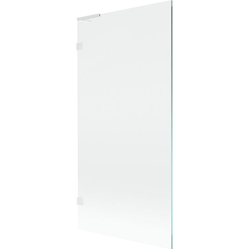 Mexen Lunar L parawan nawannowy 1-skrzydłowy 90 x 150 cm, transparent, biały - 897L-090-000-20-00