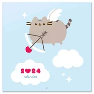 Kalendarze - Pusheen Purrfect Love - kalendarz 2024 - miniaturka - grafika 1