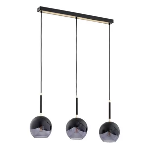 Lampa wisząca z ozdobnymi kloszami AL 62417 z serii MILTONA - Lampy sufitowe - miniaturka - grafika 1