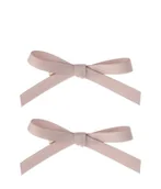 Ozdoby do włosów - Solida Haarclip mit rosa Schleife, 2 Stk. Klamry do włosów 2 szt. - miniaturka - grafika 1