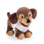 Maskotki i pluszaki - NICI 49320 Maskotka pluszowa Jamnik Skida w zimowym ubranku 38cm stojąca GREEN - miniaturka - grafika 1