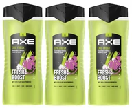 Żele pod prysznic dla mężczyzn - Axe, Epic Fresh, Żel pod prysznic, 3x400 ml - miniaturka - grafika 1