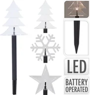 Oświetlenie świąteczne - Lumarko Oświetlenie Dekoracyjne 5led 37cm 3x Aa 1,5v - miniaturka - grafika 1