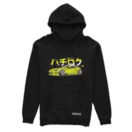 Odzież do sportów motorowych - Czarna bluza z kapturem Toyota GT86 PANDEM-XXL - miniaturka - grafika 1
