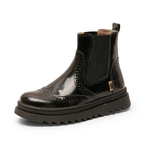 Bisgaard Unisex Doris Tex modne buty dziecięce, Czarne Polido, 28 EU
