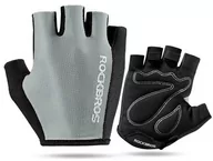 Rękawiczki rowerowe - Rękawiczki rowerowe Rockbros XXL czarny + PORADNIK ZDROWEGO ŻYCIA ERCOLE - miniaturka - grafika 1