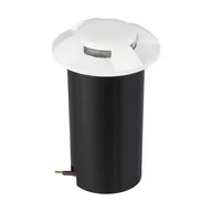 Lampy ogrodowe - Oprawa Gruntowa Najazdowa 1W LED Biała 4-stronna IP67 VT-1171 3000K 50lm - miniaturka - grafika 1