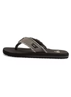 Klapki i japonki męskie - Quiksilver Męskie klapki japonki Monkey Abyss, Szary Grey Black Brown, 46 EU - miniaturka - grafika 1
