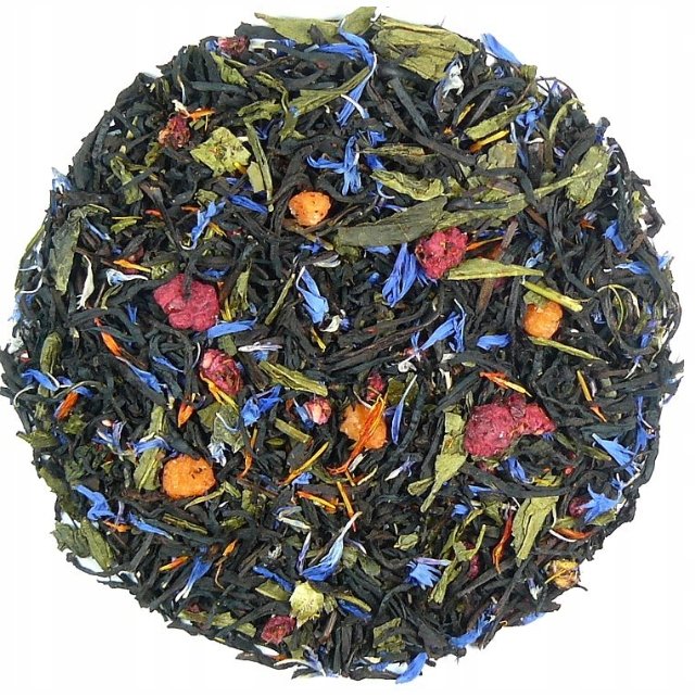 Herbata Czarna Ceylon Royal Tea Szafran Malina 1kg
