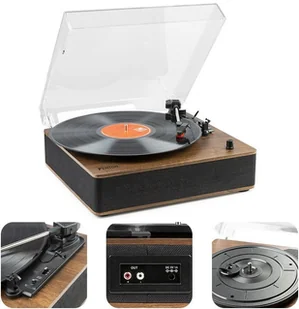 Fenton RP161 HQ BT brązowy one size - Gramofony - miniaturka - grafika 1