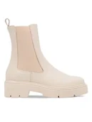 Botki damskie - Gino Rossi Sztyblety RST-GALLIE-06 Beżowy - miniaturka - grafika 1