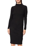 Sukienki ciążowe - Noppies Sukienka damska Nurs Ls Heather, Black - P090, 36 - miniaturka - grafika 1