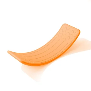 Małpiszon, deska do balansowania Wobble - pomarańczowy - Place zabaw - miniaturka - grafika 1