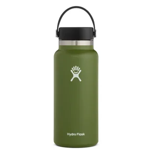 Hydro Flask Butelka termiczna 946 ml Wide Mouth 2.0 Flex Cap Hydro Flask - olive W32BTS306 - Butelki termiczne - miniaturka - grafika 6