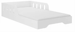 Łóżko MALU dziecięce 160x80 BIAŁE - Łóżeczka i kojce - miniaturka - grafika 1