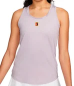 Koszulki i topy damskie - Nike Top Court Dri-Fit One Heritage Tank SlimFit DQ6800530 L - miniaturka - grafika 1
