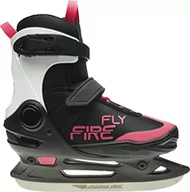 Buty snowboardowe - Firefly Unisex młodzieżowe buty do hokeja na lodzie, czarne/białe/różowe, 33 - miniaturka - grafika 1