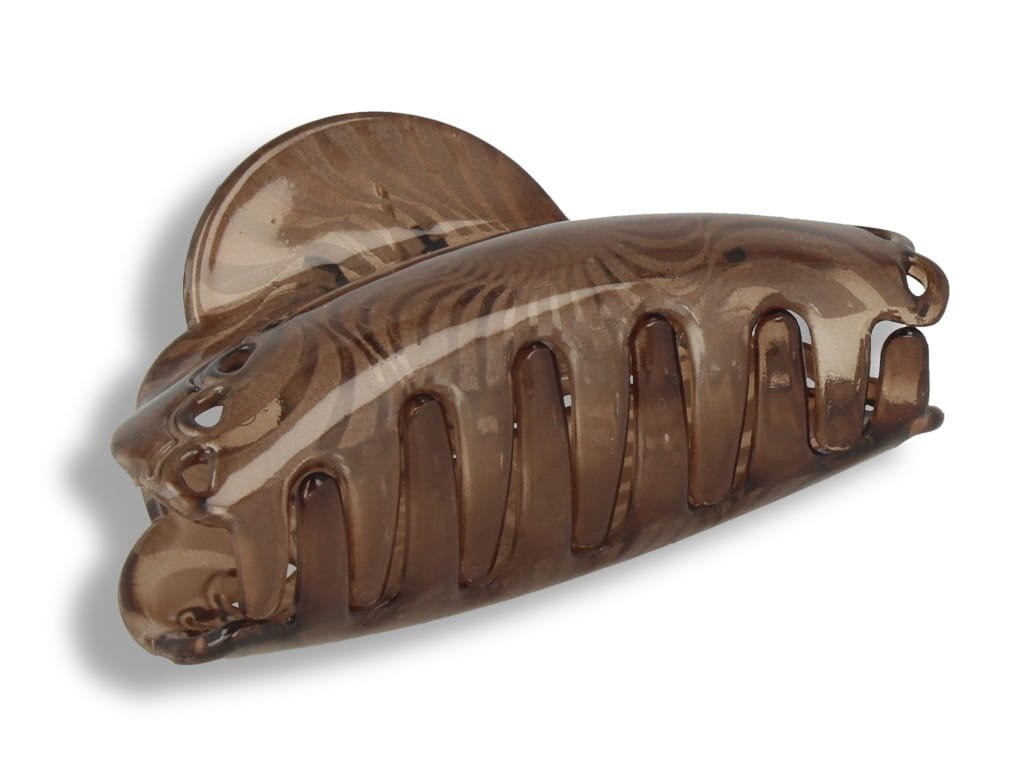 Orientana, Klamra spinka do włosów brązowy wodospad