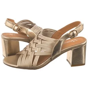 Sandały Złote N6517-25/00-1 (MA1208-a) Maciejka - Sandały damskie - miniaturka - grafika 1