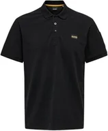 Koszulki męskie - ONLY & SONS KOSZULKA POLO CZARNA MĘSKA XL JSE - miniaturka - grafika 1