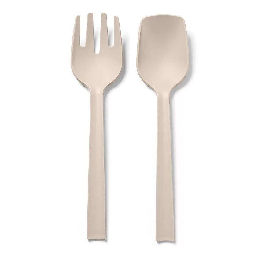 Serwery do sałatek BLIM+ Paestum / akcesoria do sałatek 29,3 cm - łyżka i widelec do sałatek