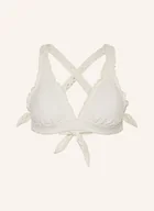Stroje kąpielowe - Seafolly Góra Od Bikini Trójkątnego Day Dreamer weiss - miniaturka - grafika 1
